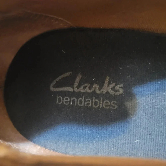 *LAST CHANCE* Clarks Bendables 62954 sz 9M Brown Slip on Loafers - Picture 8 of 10